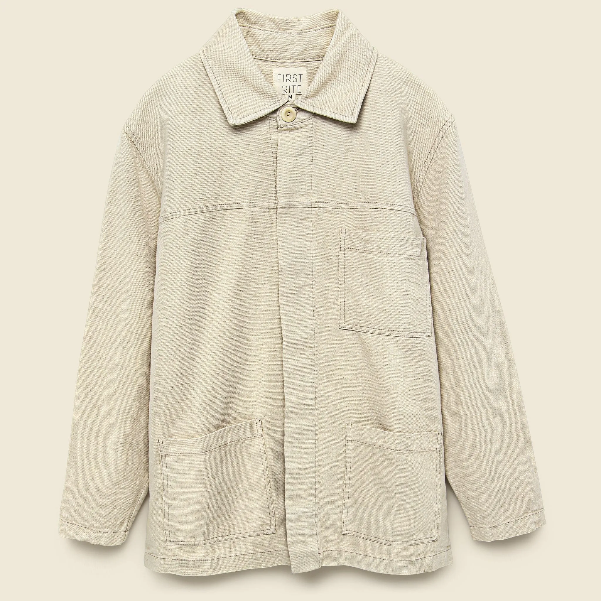 Work Jacket - Natural