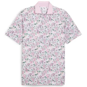 x AP Floral Polo White/Pink - SS24